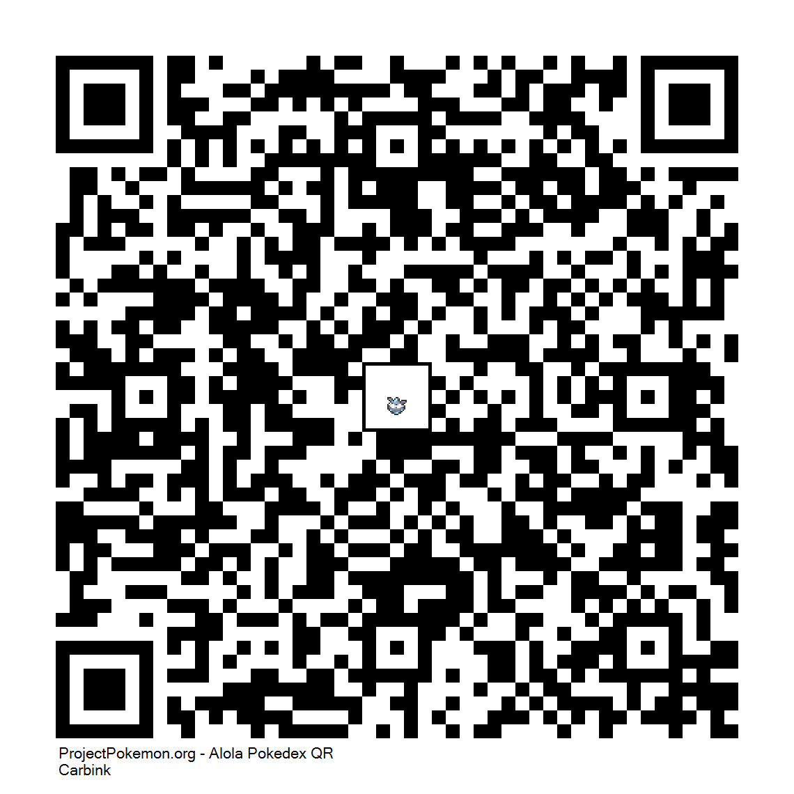Cdigo QR de Carbink